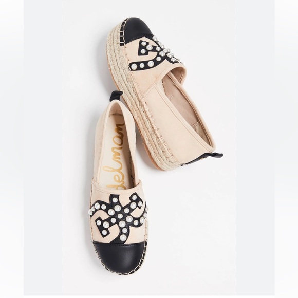 Sam Edelman Celton Espadrille -
Natural Nude 1 1/2 “ heel height size 7 women - Picture 3 of 16